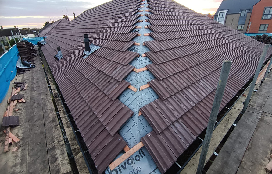 Roofing project 7 in Southampton